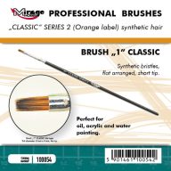   Mirage Hobby Brush Flat High Quality Classic Series 2 Size 1 (100054)