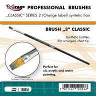   Mirage Hobby Brush Flat High Quality Classic Series 2 Size 3 (100056)