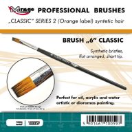   Mirage Hobby Brush Flat High Quality Classic Series 2 Size 6 (100059)