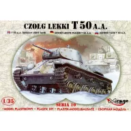   Mirage Hobby Leichter Panzer T 50 A.A mit Fotoätzteilen 1:35 (35106)