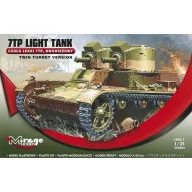   Mirage Hobby 7TP Light Tank Twin Turret Version 1:35 (355002)