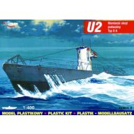 Mirage Hobby Deutsches U-Boot U 2 Typ IIA 1:400 (40023)