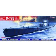 Mirage Hobby Deutsches U-Boot U 176 Typ IX C 1:400 (40041)