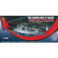   Mirage Hobby HMS Campbeltown 'St Nazaire' 'Chariot' Operation, 26 March 1942 1:400 (400608)