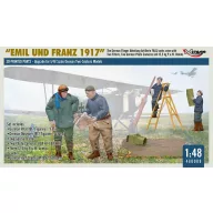   Mirage Hobby WWI German FA(A) Units Crew 'Emil und Franz 1917' w/Equipment 1:48 (480009)
