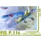 Mirage Hobby PZL P.11c mit Bomben, Resin- und Fotoätzteilen 1:48 (481002)