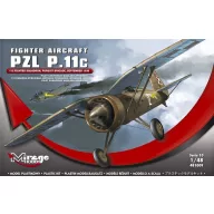 Mirage Hobby Fighter Aircraft PZL P.11c 1:48 (481009)