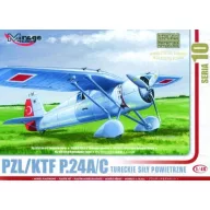   Mirage Hobby PZL/TFK P.24 C Türkische Luftwaffe mit Resin- und Fotoätzteilen 1:48 (48105)