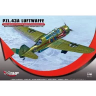   Mirage Hobby PZL.43A Luftwaffe Germ.Vers. MIELEC 1940 1:48 (481311)