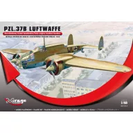   Mirage Hobby PZL.37B Luftwaffe Germ.Vers. Okecie 1940 1:48 (481312)