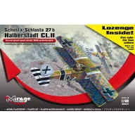   Mirage Hobby Schusta/Schlasta 27b Halberstadt + color 1:48 (481401)