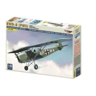   Mirage Hobby RWD-8 (PWS) Luftwaffe training aircraft ex Polisch Produktion 1:48 (481406)