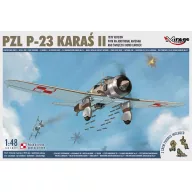   Mirage Hobby PZL P-23 KARAS II,1939 Version with an Additional Antenna 1:48 (481601)