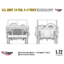Mirage Hobby U.S. ARMY 1?4?TON, 4×4 TRUCK 1:72 (720012)