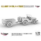 Mirage Hobby U.S. ARMY 1?4?TON, 4×4 TRUCK 1:72 (720012)