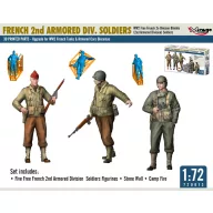 Mirage Hobby FRENCH 2nd ARMORED DIV. SOLDIERS 1:72 (720013)