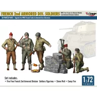 Mirage Hobby FRENCH 2nd ARMORED DIV. SOLDIERS 1:72 (720013)