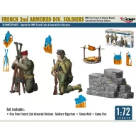 Mirage Hobby FRENCH 2nd ARMORED DIV. SOLDIERS 1:72 (720013)