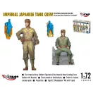 Mirage Hobby WW2 IMPERIAL JAPANESE TANK CREW + one Imperial Naval Landing Force Food Supplier 1:72 (720014)