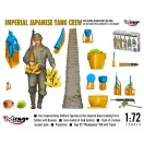 Mirage Hobby WW2 IMPERIAL JAPANESE TANK CREW + one Imperial Naval Landing Force Food Supplier 1:72 (720014)