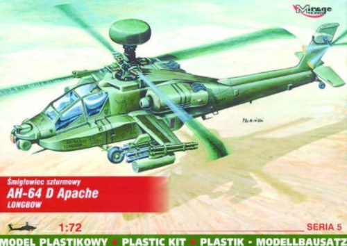 Mirage Hobby McDonnell Douglas AH-64 D Apache Longbow 1:72 (72054)
