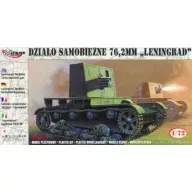   Mirage Hobby Selbstfahrhaubitze 76,2 mm Leningrad 1:72 (726027)