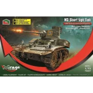   Mirage Hobby M3 STUART Light Tank 2/6th Australian Armoured Regiment(Buna,Gona,Dec.42 1:72 (726069)