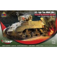   Mirage Hobby U.S.Light Tank M5A1 (Mid) 2nd Armd.Div.N 1:72 (726086)