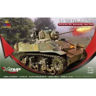   Mirage Hobby U.S.Light Tank M5A1 (Late) 3rd Armd.DivN 1:72 (726087)