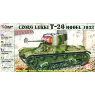 Mirage Hobby Leichter Panzer T-26 1933 1:72 (72609)