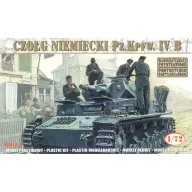   Mirage Hobby German Tank Pz.Kpfw.IVB'21 Panzerdivisio (neu) 1943 1:72 (72852)