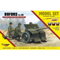   Mirage Hobby 37mm BOFORS wz 36 anti tank gun(ModelSet 1:35 (835061)