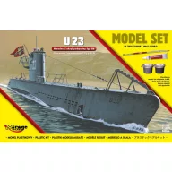   Mirage Hobby U23 (German Submarine WWII TypeIIB(Model (Model Set) 1:400 (840066)