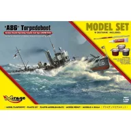   Mirage Hobby A86 German Torpedoboot (Model Set) 1:350 (845091)