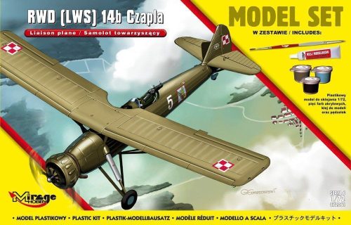 Mirage Hobby RWD (LWS) 14b CZAPLA (Liaison Plane) Model Set 1:72 (872061)