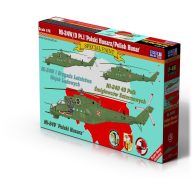   Mistercraft Mi-24W/D Pt.1 Polski Husarz/Polish Husar 1:72 (F-46)