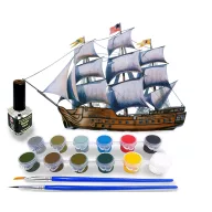 Mistercraft USS Bon Homme Richard START SET 1:500 (SD-165)