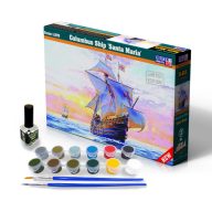   Mistercraft Columbus Ship Santa Maria SUPER SET 1:270 (SD-212)