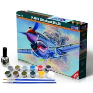 Mistercraft P-40 K Kittyhawk Mk.III START SET 1:72 (SD-220)