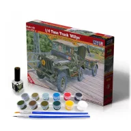 Mistercraft 1/4 Tonn Truck Willys SUPER SET 1:72 (SD-299)
