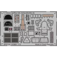 MPM Spitfire Mk.24/Seafire Mk.46 1:72 (100-K72023)