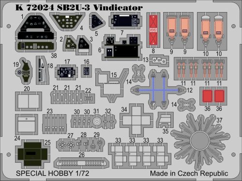 MPM SB2U-3 Vindicator 1:72 (100-K72024)
