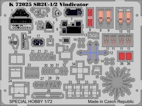 MPM SB2U-1/2 Vindicator 1:72 (100-K72025)