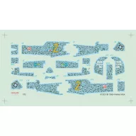   MPM Bf 109E-4 German Ace H. Wick Decal Motley Camo 1:72 (100-K72031)
