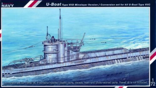 MPM U-Boot VII D conversion set Für Revell Bausatz 1:72 (100-SN72005)