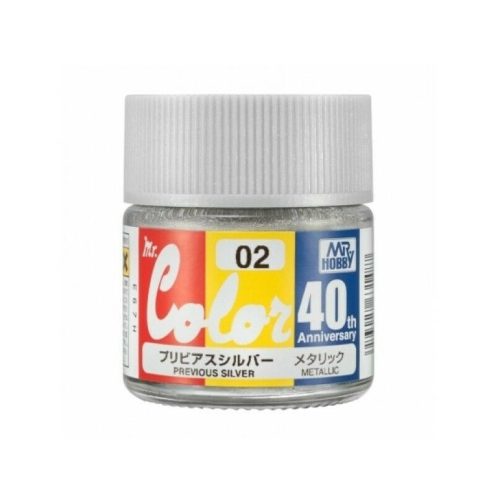 Mr. Color Paint 40th AVC-02 Previous Silver (10ml)
