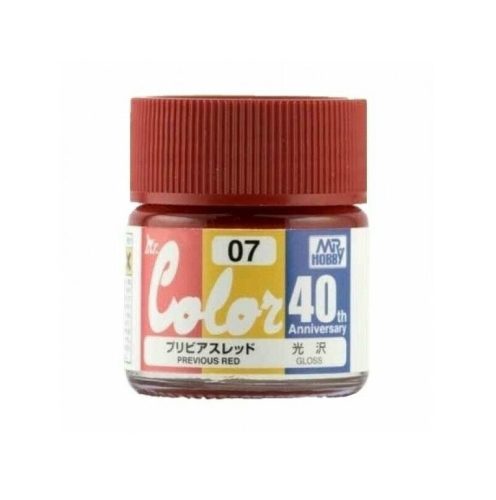 Mr. Color Paint 40th AVC-07 Previous Red (10ml)