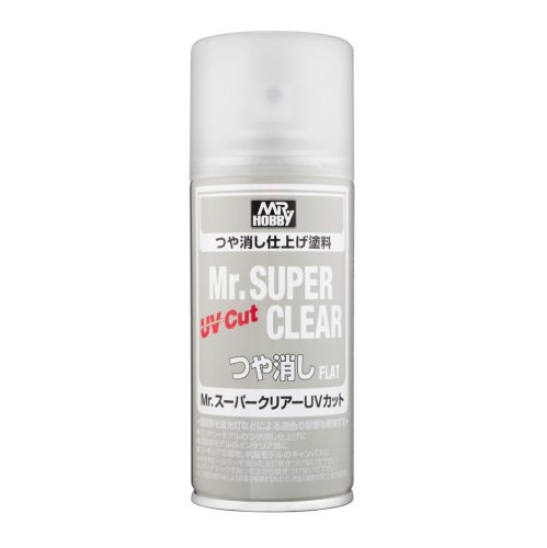 Mr. Super Clear UV Cut Flat Spray B-523 (170ml)
