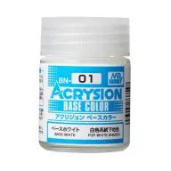 Acrysion Base Color Paint (18 ml) Base White BN-01