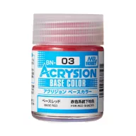 Acrysion Base Color Paint (18 ml) Base Red BN-03